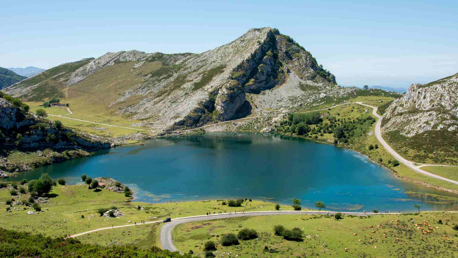 lagos de covadonga y picos de euroa