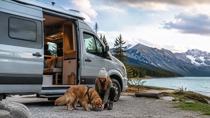  Viajar en camper con perro 